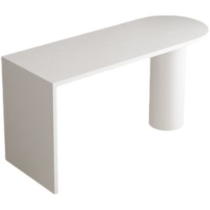 Nordic Style Solid Wood Dining Table And Chair Set Modern Minimalist Luxury Oval Long Table Creative Bar Table Home Use