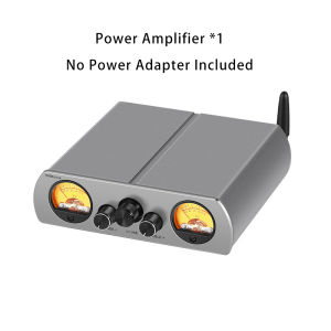 YJCO TPA3223 200W×2 Digital Power Amplifier Bluetooth 5.1 APTX HD HIFI Stereo Audio Amp With Dual VU Meter for Passive Speaker