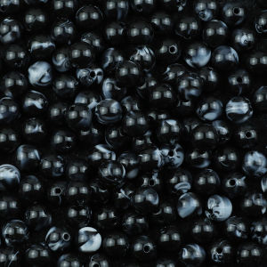 10MM Black Imitation Acrylic Round Beads Spacers Loose For Jewelry Making Findings DIY Necklace Bracelets Earring Accessories