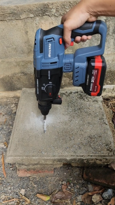 มาซารุ MASARU สว่านโรตารี่ไร้สาย 20V รุ่น SCDR-170 มอเตอร์ Brushless เจาะปูน-สกัดคอนกรีต แบตเตอรี่ PT Series ดอกเจาะ สกัด ครบชุด สว่านมาซารุ โรตารี่ สว่านไร้สาย มาซารุ