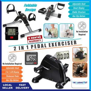 Exercise machine pedal exerciser equipment