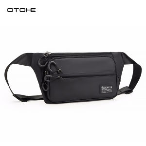 OTOHE Man Waist Bag Fashion Chest Bag Shoulder Bag Crossbody Bag Sports Bag Large Capacity Anti-Thief Street Bag Casual Bag Close Fitting Waist Bag Travel Bag Business Bag Phone Pouch