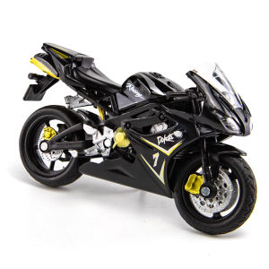 1/18 Triumph 675 diecast motorcycle haixing Zinc Alloy Model Toys Birthday Gifts for Children Collection Model Toys Rear wheel suspension for Boys for 3 Years Old and above