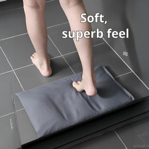 Diatomaceous earth toilet floor mat bathroom doorway absorbent foot mat home supplies bathroom mat