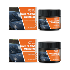 Car Windshield Glass Polish Cerium Oxide Powder Auto Window Polishing Mirrors Powder Powder Remove Windows Oil Film Clear Vision