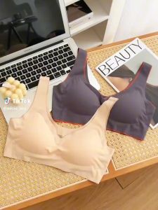 เสื้อชั้นในผู้หญิง เจลลี่บรา บาง ชุดชั้นในไร้รอยต่อ ใส่สบาย เนื้อผ้านิ่ม ใส่อยู่บ้าน ใส่ไปเที่ยว หรือจะใส่นอนก็ยังได้ #2.0