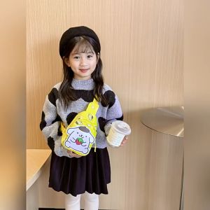 Tas Selempang Anak Premium Mini Karakter Sanrio 3D TA2410 / Sling Bag Anak Sekolah TK SD / Tas Bahu Anak Perempuan / Tas Crossbody Kualitas Import