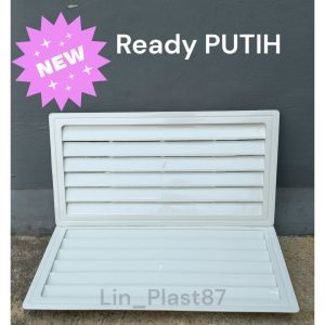 JALUSI ECO/VENTILASI PINTU KAMAR MANDI PVC|VENTILASI UDARA PINTU KAMAR MANDI|TOILET|KISI-KISI UDARA