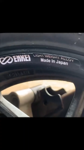 RACING BOY RCB Motorcycle Rim/Mags Stickers