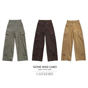 Pastelsmotel - Gone wild cargo trousers.