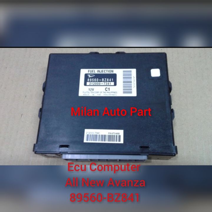 Ecu computer Engine Control Unit All New Avanza 1.3 1300cc 89560-Bz841 ...