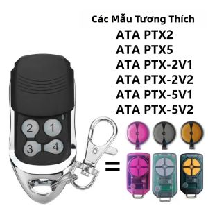 Điều Khiển Từ Xa Cửa Gara ATA PTX5 433MHz Mã Cuộn Tương Thích Với Các Mẫu PTX-5v1 V2 GDO 11v1/6v3/6v4/7v2/7v3/8v3/9v2/9v3