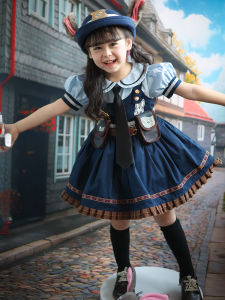 Zootopia Bunny Costume Girls Dress