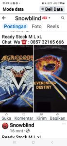kaos band AGRESOR NEVERENDING DESTINY