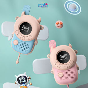 Bộ đàm cầm tay cho trẻ em nghe gọi phạm vi 3 km có đèn led phát sáng
