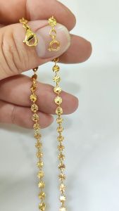 Lắc tay titan nữ dây mặt tròn hoạ tiết cánh quạt lấp lánh nổi bật không đen gỉ hjhjshoptrangsuc