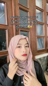 Pashmina Kaos Rayon Spandex / Pashmina Oman Turkey Shawl Premium