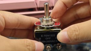 Toggle Saklar 6 Pin On Off On ETEN 1322 Switch Togle Kaki 6p 15A E-TEN