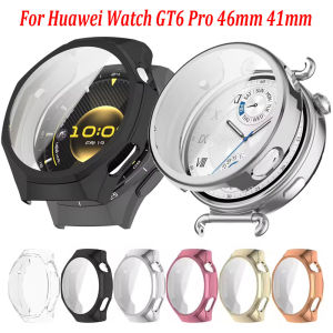 Protection Cases For Huawei Watch GT6 41mm 46mm Smartwatch TPU For Huawei Watch GT6 Pro 46mm Protective Case Shell Frame Cover