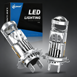 2Pcs 150W 30000LM H7 LED Headlight Bulbs CSP Car Headlamp Auto Mini Canbus H7 Led Lamps Turbo Light 6500K Plug and Play 12V 24V