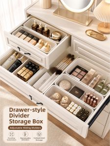 FAJIENUO | Extendable Organizer Box Drawer Partition