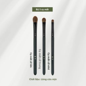 MAKEUP ZAI | Bộ Cọ Trang Điểm Mắt Bằng Lông Thú Nhỏ