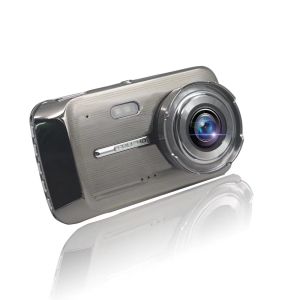 GT100 Dash Cam 1296P กล้องติดรถยนต์ เมนูภาษาไทย กล้องหน้ารถยนต์ 2023 เอชดีIPS 4นิ้ว กล้องหน้ารถ 2 กล้องหน้า+หลัง ชัดระดับHD 2K กล้อง SONY กลางคืนชัดเจน ล็อกไฟล์อัตโนมัติ