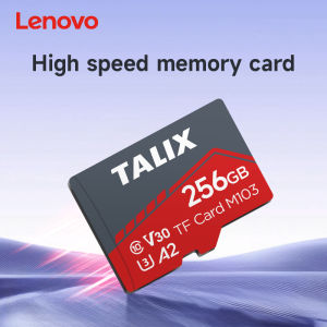 Lenovo | Lenovo TALIX TF Card 32/64/128/256/512GB Class 10 U3 V30 A2 High Speed Micro SD Card M103 for Phone Camera Dash Cam Drone DJI