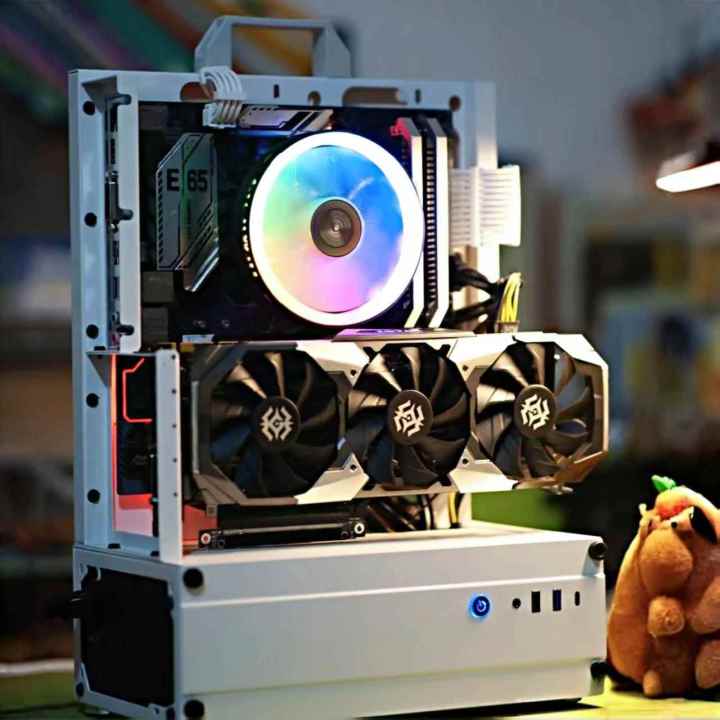 ANLIANXI | Open Computer Case Frame Support Vertical GPU Installation ...