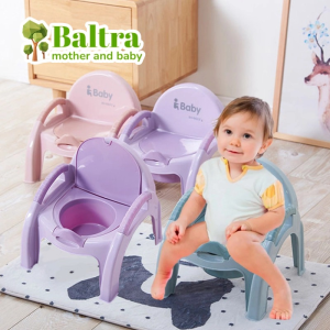 Baltra Baby Potty Chair Portable Toilet Training Backrest Chair Dual Use Boys Girls Potty Stool