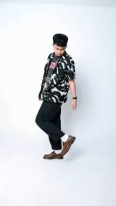 Sepatu Boot Pria Like Dr.Martens Casual Low Boots Kulit 3 Hole MD1042