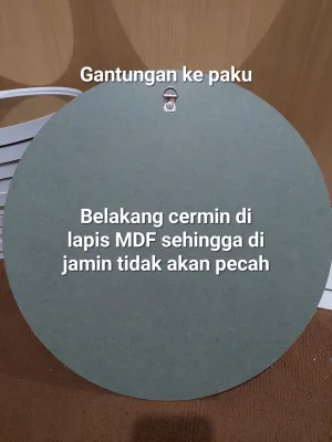 Cermin Bulat Diameter 30 40 50cm cermin dinding cermin gantung cermin bundar cermin rias