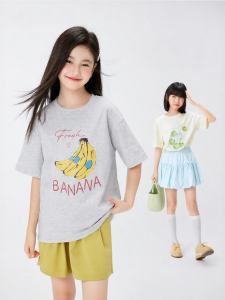 zosee | Fruit Pattern Cooling Short Sleeve T Shirt for Girls
