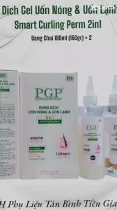 Dung Dịch Gel Uốn Nóng Và Uốn Lạnh Cặp 180ml ( 150gr ) × 2chai