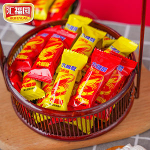 Hui Fu Yuan Wood Alcohol Large Shrimp Crisp 500g Loose Pack Peanut Crisp Diabetic Elderly Snacks for Pregnant Women High Blood Pressure
