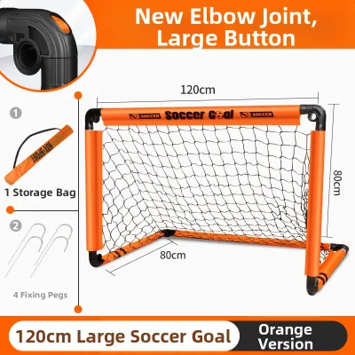 Portable Indoor Outdoor Folding Childrens Football Goal