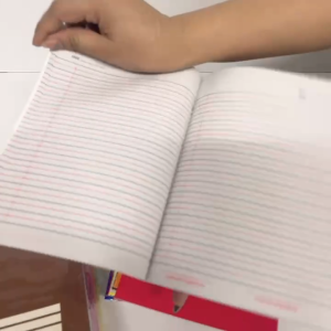 HOTS Writing Notebook 80Leaves Students homework book thickened writing book School supplies