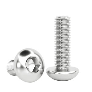 GUWANJI | 304 Stainless Steel Round Head Hex Screws
