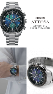 Citizen Attesa AT8188-64L Atomic Timekeeping Super Titanium Mens Watch