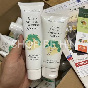 Kem khử mùi hôi nách Sanct Bernhard Anti Achsel Schweiss Đức không gây kích ứng da rất lành tính