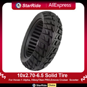 10x2.70-6.5 Solid Tire for Dualtron 3 Speedway 5 Dualtron 3 Speedway 5 Kugoo G-Booster G2 Pro 70/65-6.5 Tubeless Tire Parts