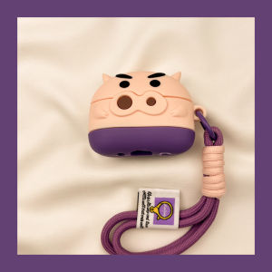 Cartoon Chubayemon AirPods Protective Case Wireless Bluetooth Earphone Cover Soft Silicone Second Generation Third Generation Fourth Generation Box