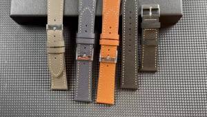 18mm 19mm 20mm 22mm Cowhide Leather Watch Strap for Seiko Leather Watch Band Vintage Handmade Wristbelt Soft Men Women Bracelets
