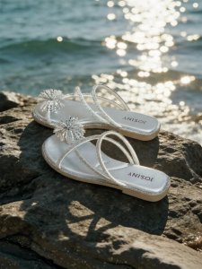 Josiny | RhineStone Female Outdoor Summer Easy Slip-On Shoes