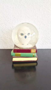 Harry Potter Hedwig snow globe