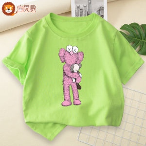 Áo Thun Trẻ Em Tay Ngắn Cotton Pha Trộn Màu Hồng Thời Trang Mùa Hè Phong Cách Nhật Bản Cho Bé Gái Áo Thun Trẻ Em Cotton Pha Trộn