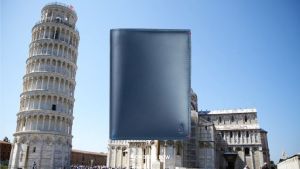 GNOME & BOW Gulliver Cash Coin Passport Wallet Women Men (100% Genuine USA Wax Leather / RFID Blocking)