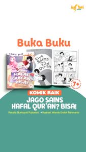 Komik Baik Jago Sains Hafal Quran? Bisa! Komik Islami Buku Anak Motivasi Hafizh Quran Penerbit Gema Insani Press GIP