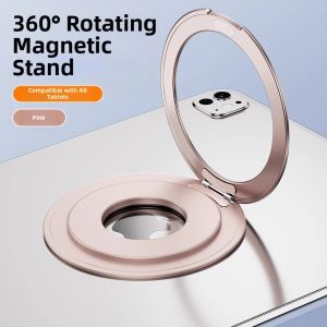 RQZN | Magnetic Ring Holder for iPad with 360° Rotation and Foldable Design