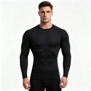 Áo Thun Thể Thao Dài Tay Khô Nhanh Dành Cho Nam Áo Thun Thể Thao Nén Tập Thể Hình Áo Tập Thể Hình Áo Tập Gym Top Rashguard